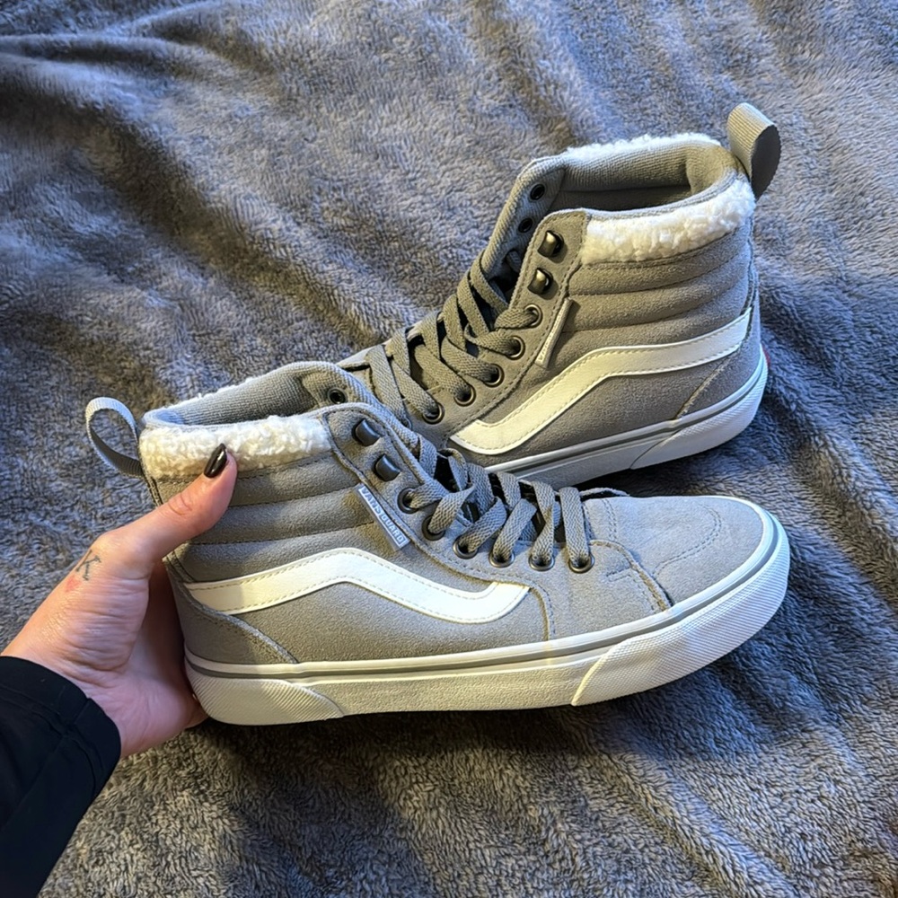 Grey vans